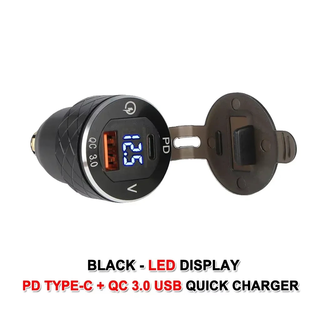 Motorcycle USB Charger rapide 