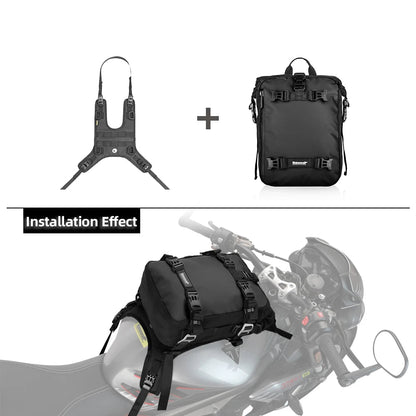Bolsa de tanque de motocicleta - Capacidad interna de 10 litros 