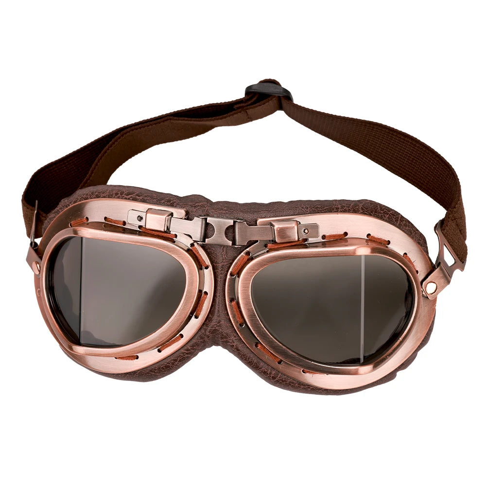 Vintage Aviator Motorcycle Goggles