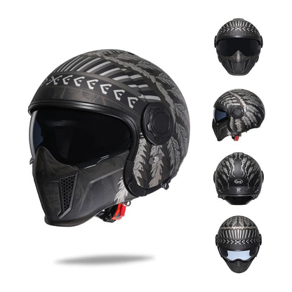 Modular Motorcycle Helmet Full Face 
