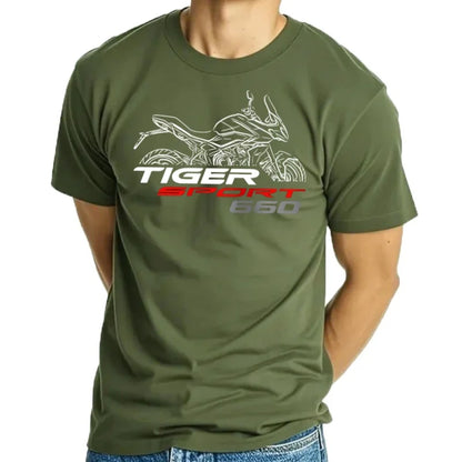 Camiseta Casual Tiger Sport 660 TR