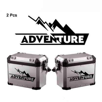 Adventure Mountain Decal Set BW