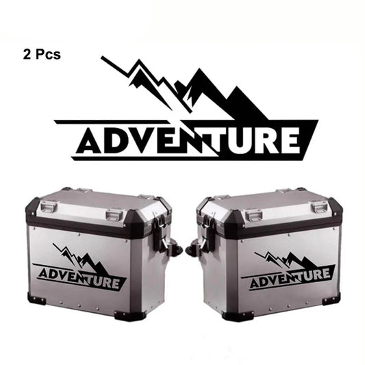 Adventure Mountain Decal Set BW