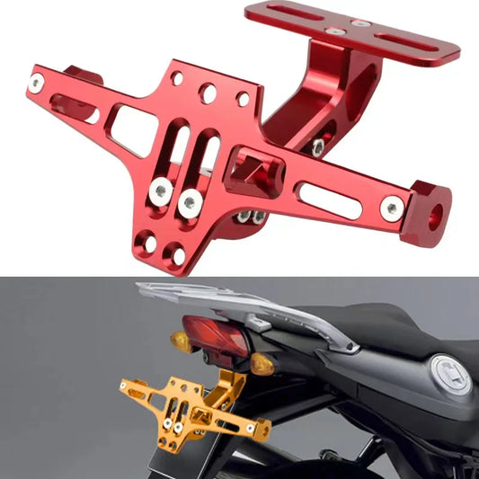 Adjustable Motorcycle License Plate Bracket 