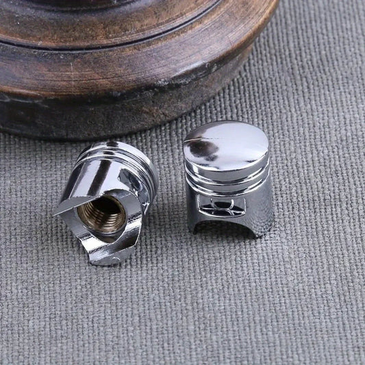 4 PCS Metal Valve Caps 