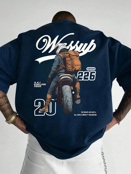 Motorcycle Graphic Tee 