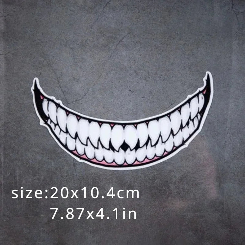 Venomous Smile Helmet Decals