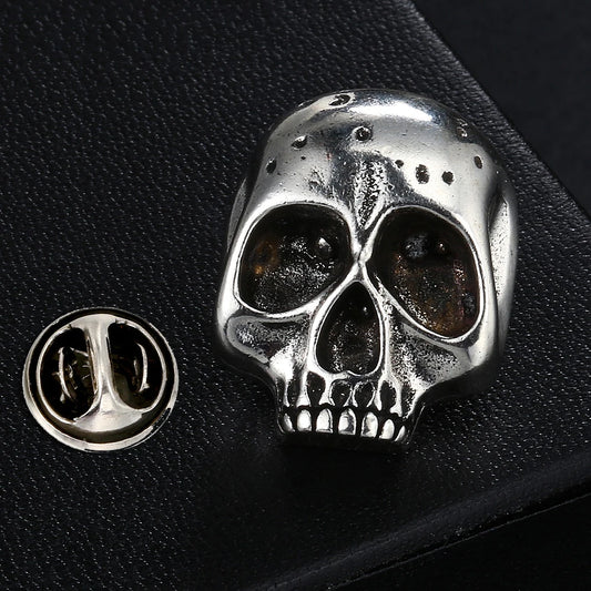 Skull Head Brooch 