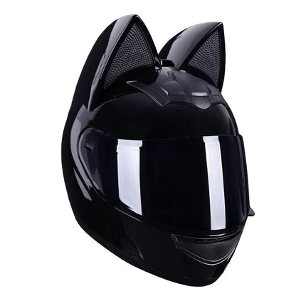 Cat Ear Motorcycle Helmet 