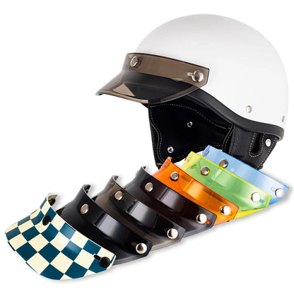 Retro Half Face Motorcycle Helmet