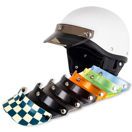 Retro Half Face Motorcycle Helmet