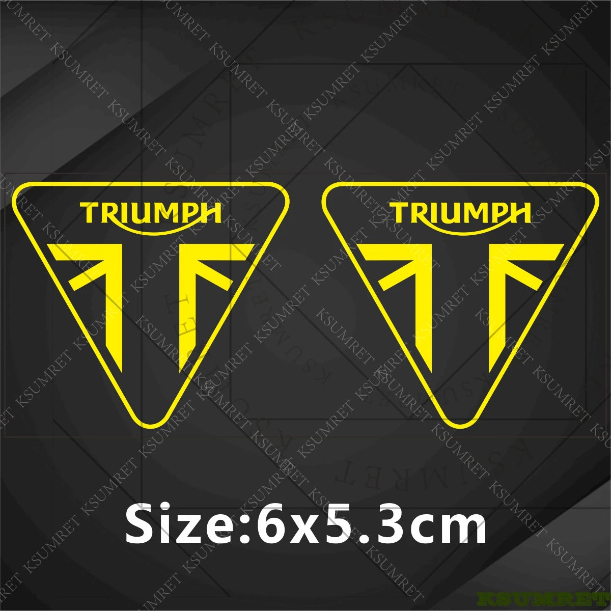 สติ๊กเกอร์โลโก้ Triumph 