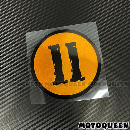 Decalcomanie per numeri di corse motociclistiche