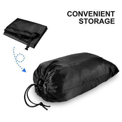 M Logo Windproof Motorcycle Cover 