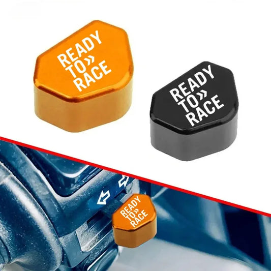 Ready to Race Button Turn Signal Cover 