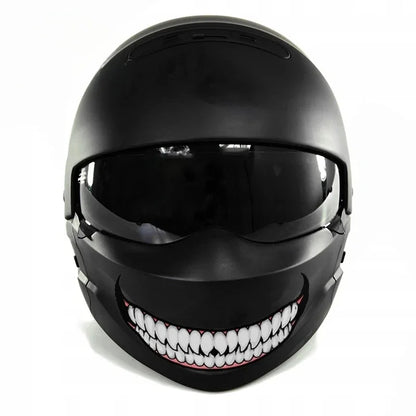 Smile Evil Sticker Helmet