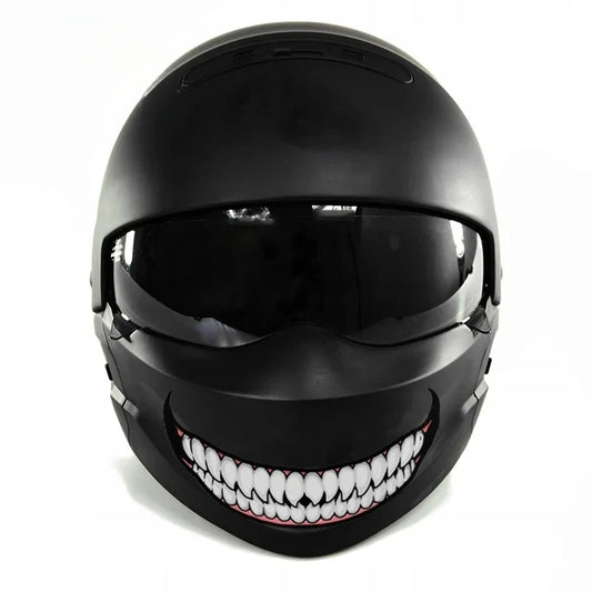 Smile Evil Sticker Helmet