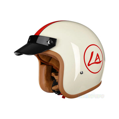 Retro Motorcycle Helmet – Classic Design 