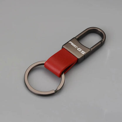F850 GS Leather Keyring 