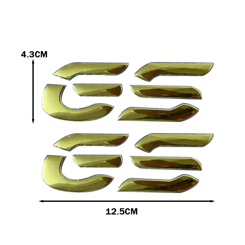 3D Motorcycle Emblem Stickers