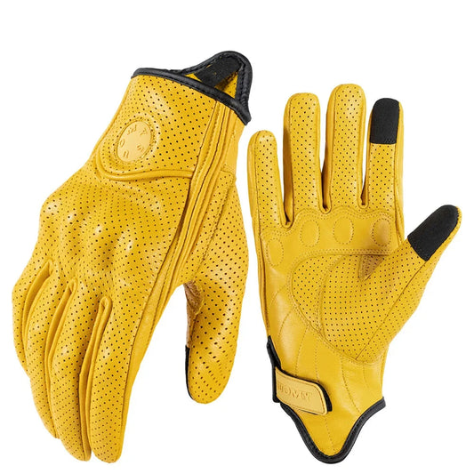 Leather Motorcycle Gloves