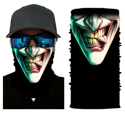 3D Ghost Skull Bandana 