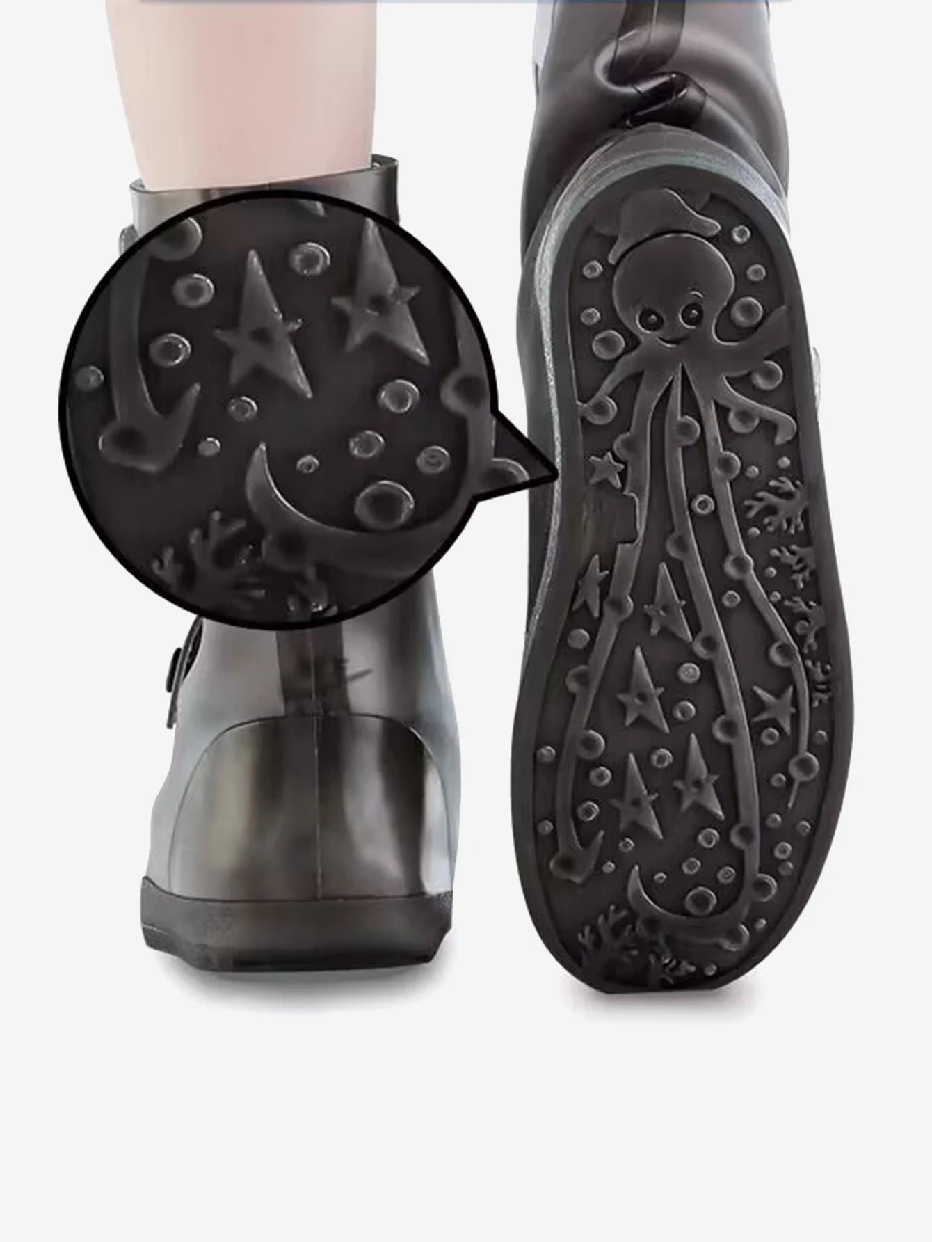 Waterproof Shoe Cover for Motorcyclists 