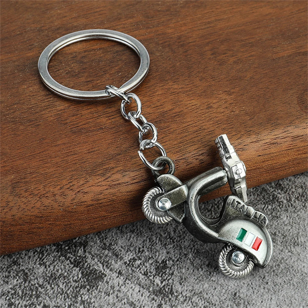 Vintage Motorcycle Key Chains 