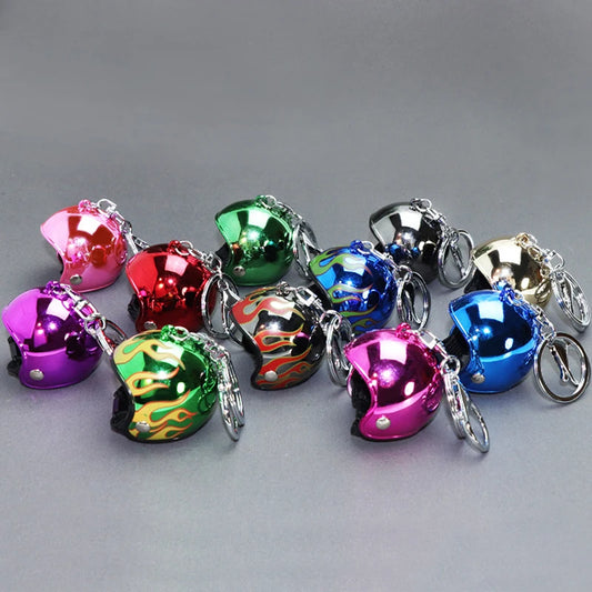Helmet Pendant Keychain 