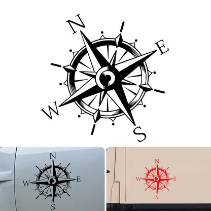 Sticker Compass Adventure