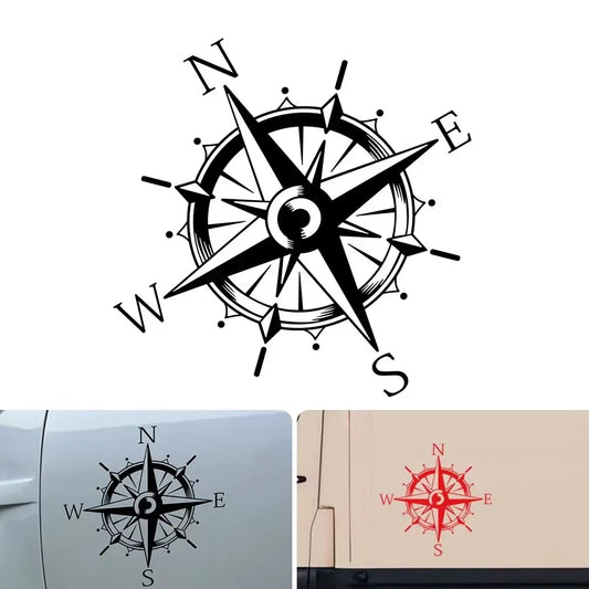 Sticker Compass Adventure