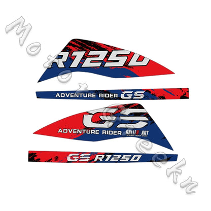 Decalcomanie per paramani moto GS Adventure