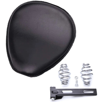 Motorcycle Leather Saddle Seat Retro 