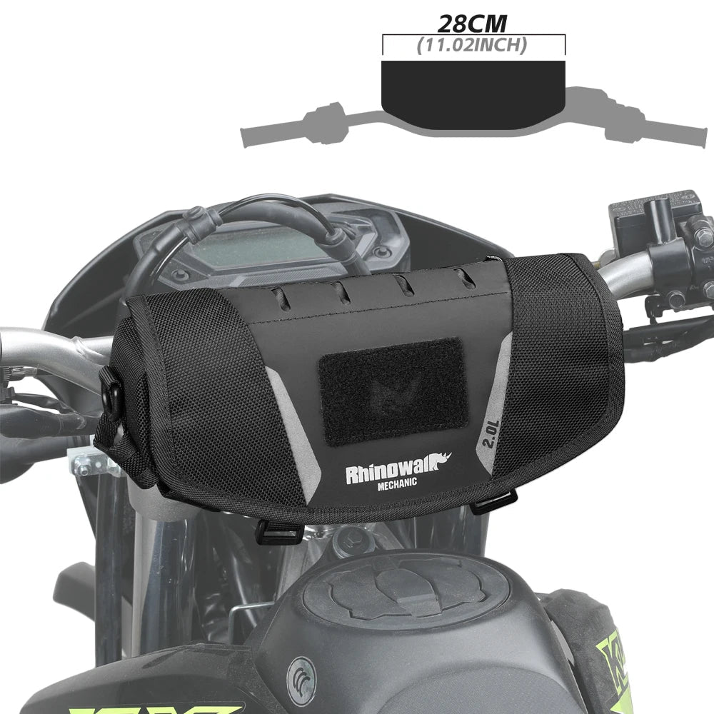 Sac de guidon de moto tactique
