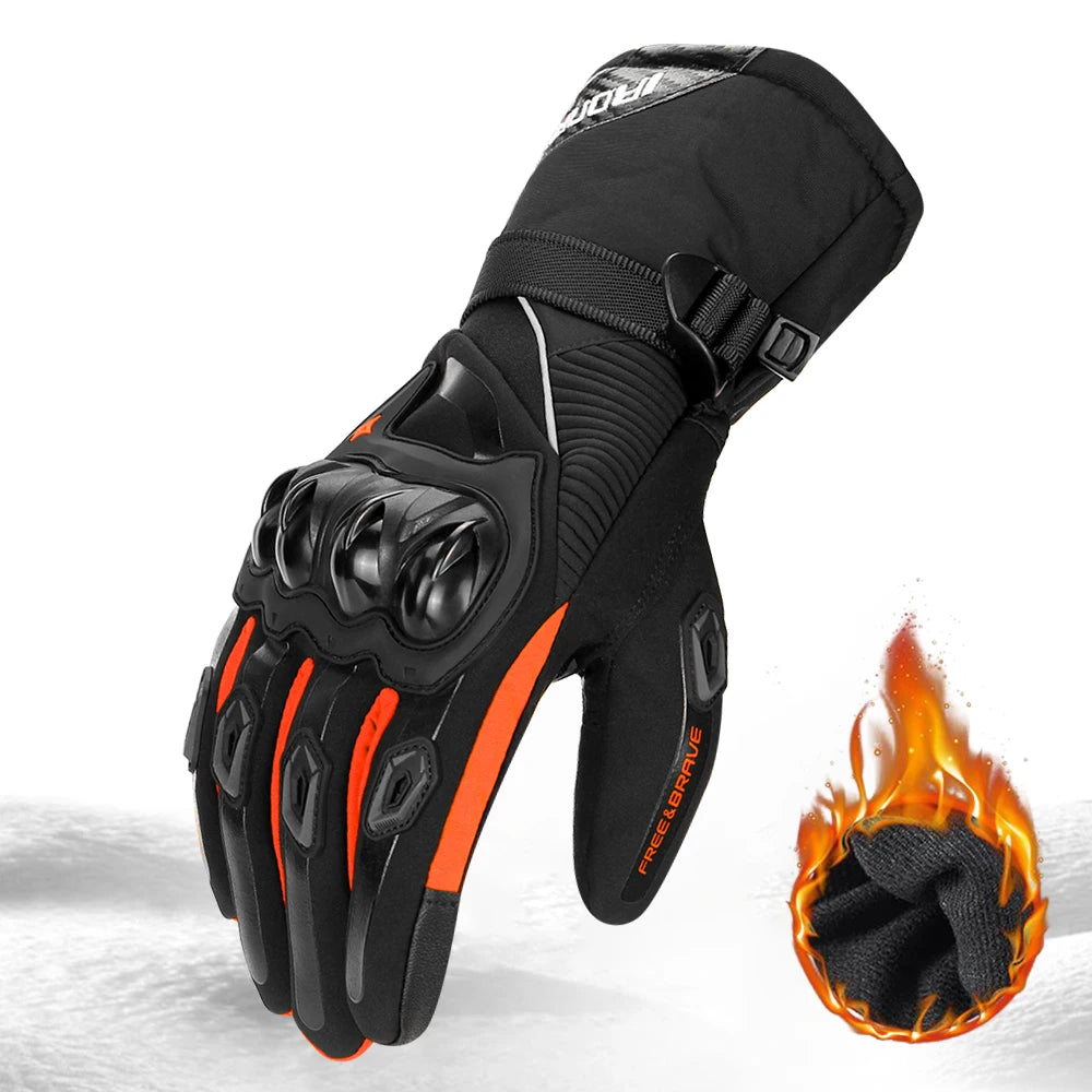 Waterproof Winter Motorcycle Gloves 