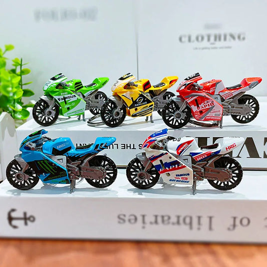 Mini Motorcycle Keychain 