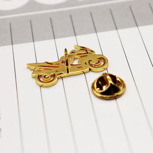 Motorcycle Racing Brooch Pin 