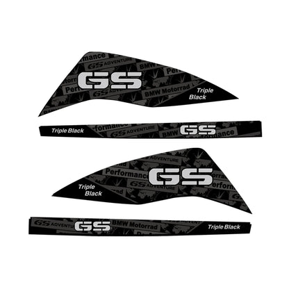 Decalcomanie per paramani moto GS Adventure