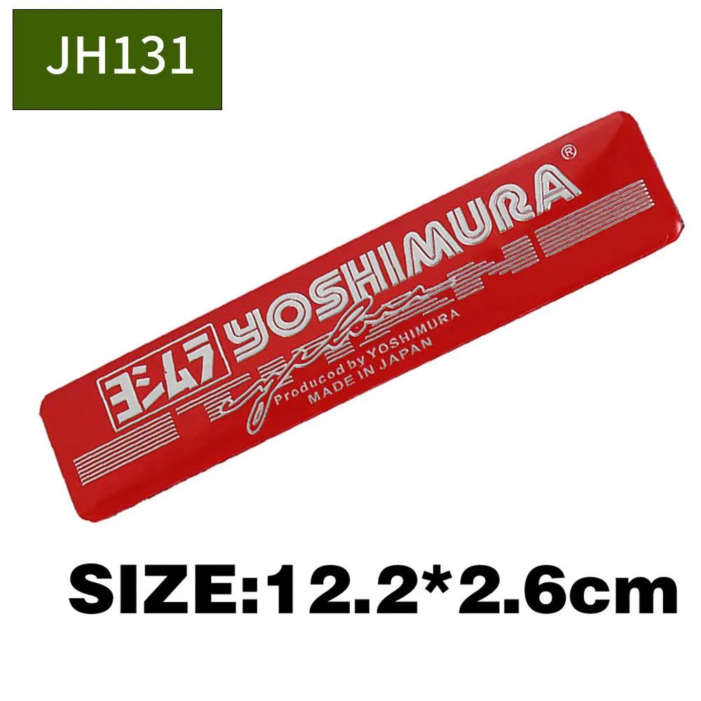 Exhaust Metal Badges