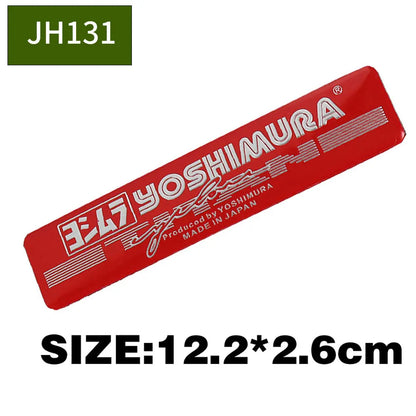 Exhaust Metal Badges