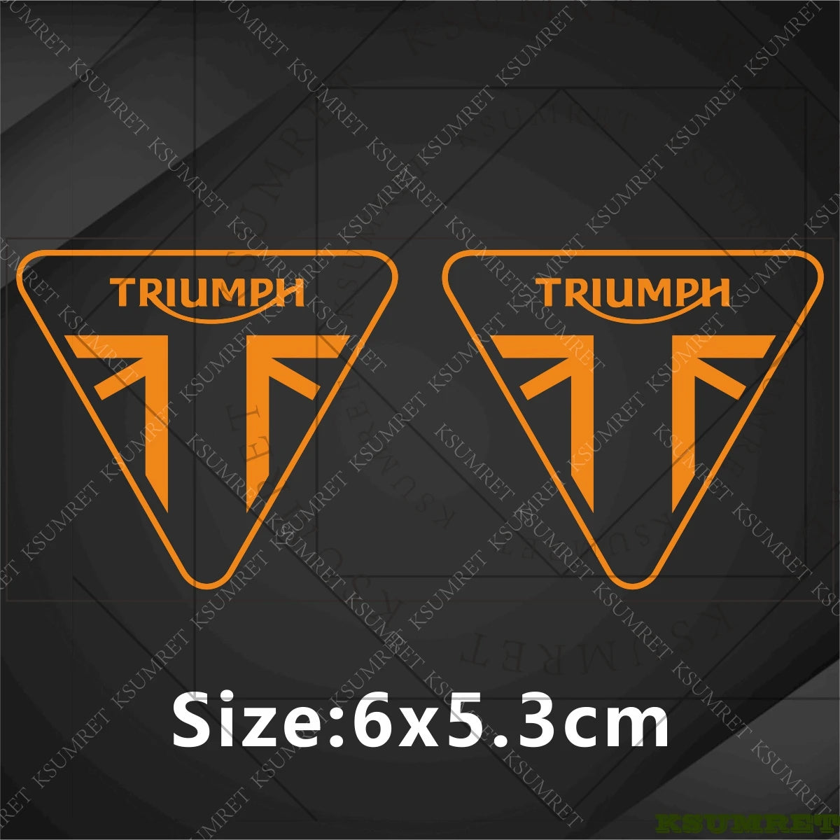 สติ๊กเกอร์โลโก้ Triumph 
