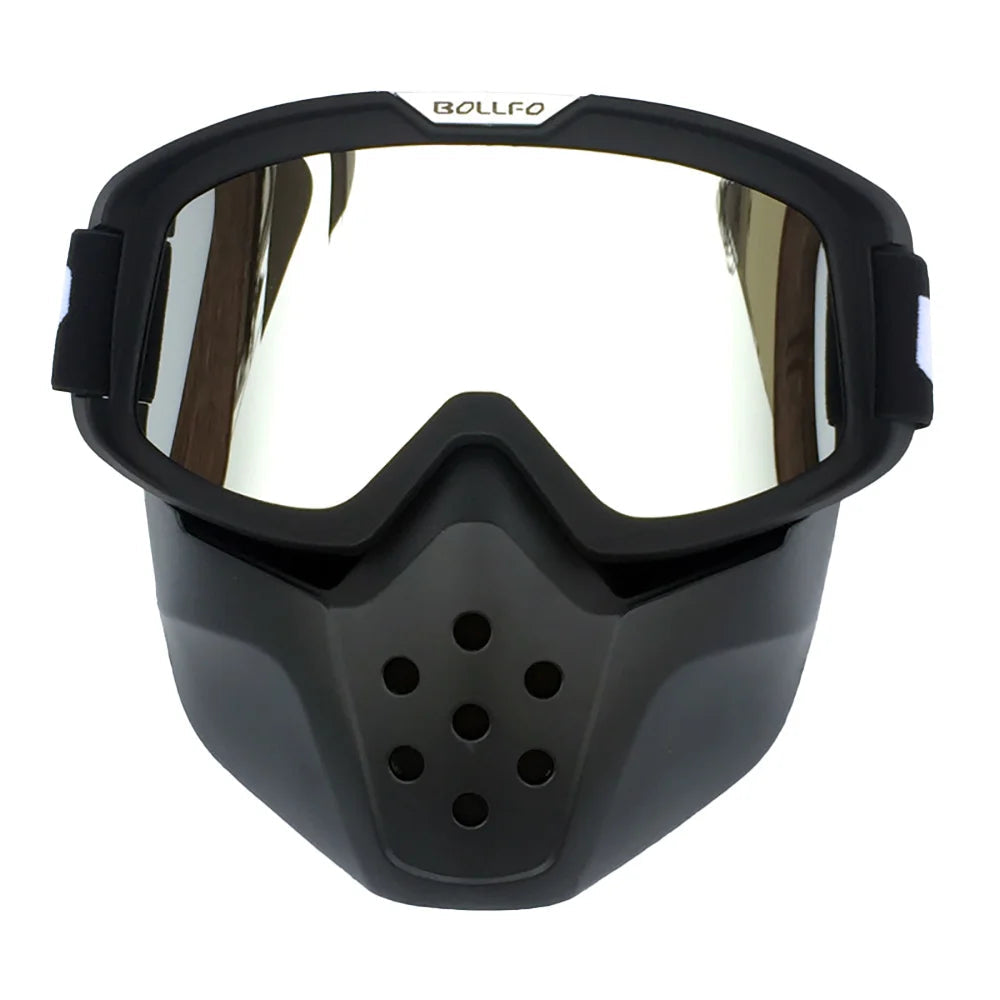 Goggles Motocross for Helmet Glasses 