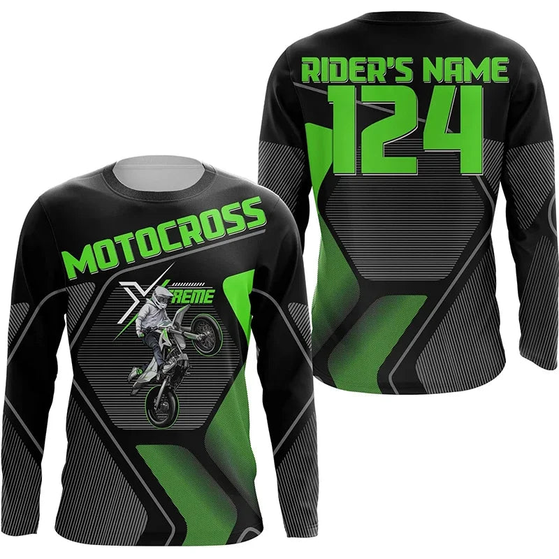 Riding Race Motorcycle Long Shirt