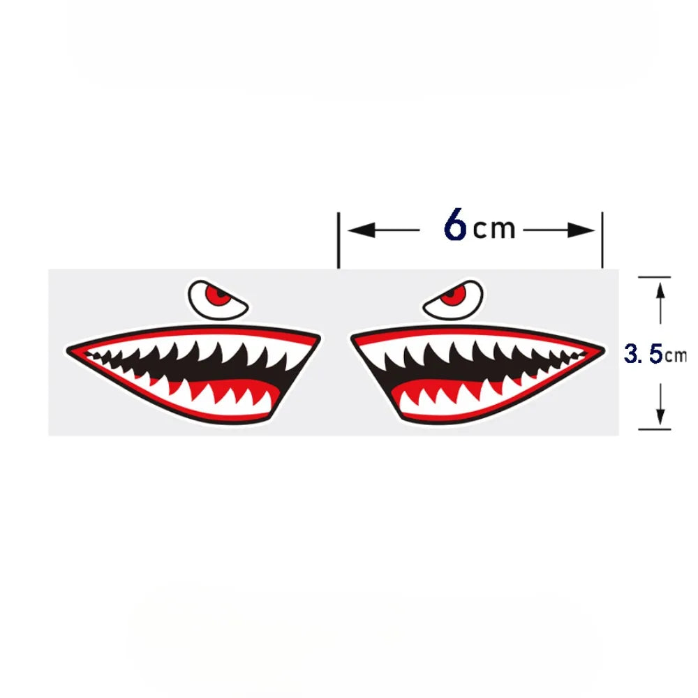 Shark Jaw Vinyl Decal