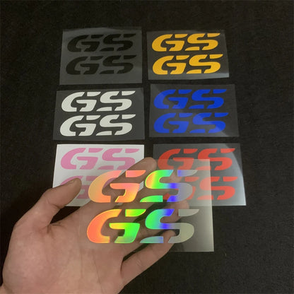Assortimento di adesivi con logo GS