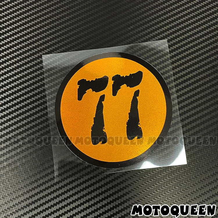 Decalcomanie per numeri di corse motociclistiche