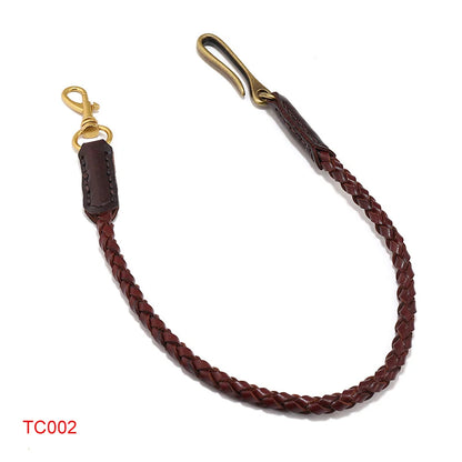 Chaîne de taille en cuir véritable