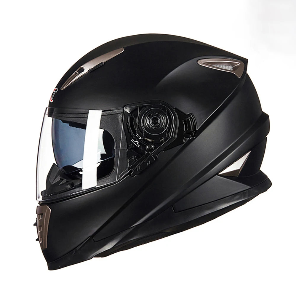 Full-Face Aerodynamic Racing Helmet – Moto Fanatics