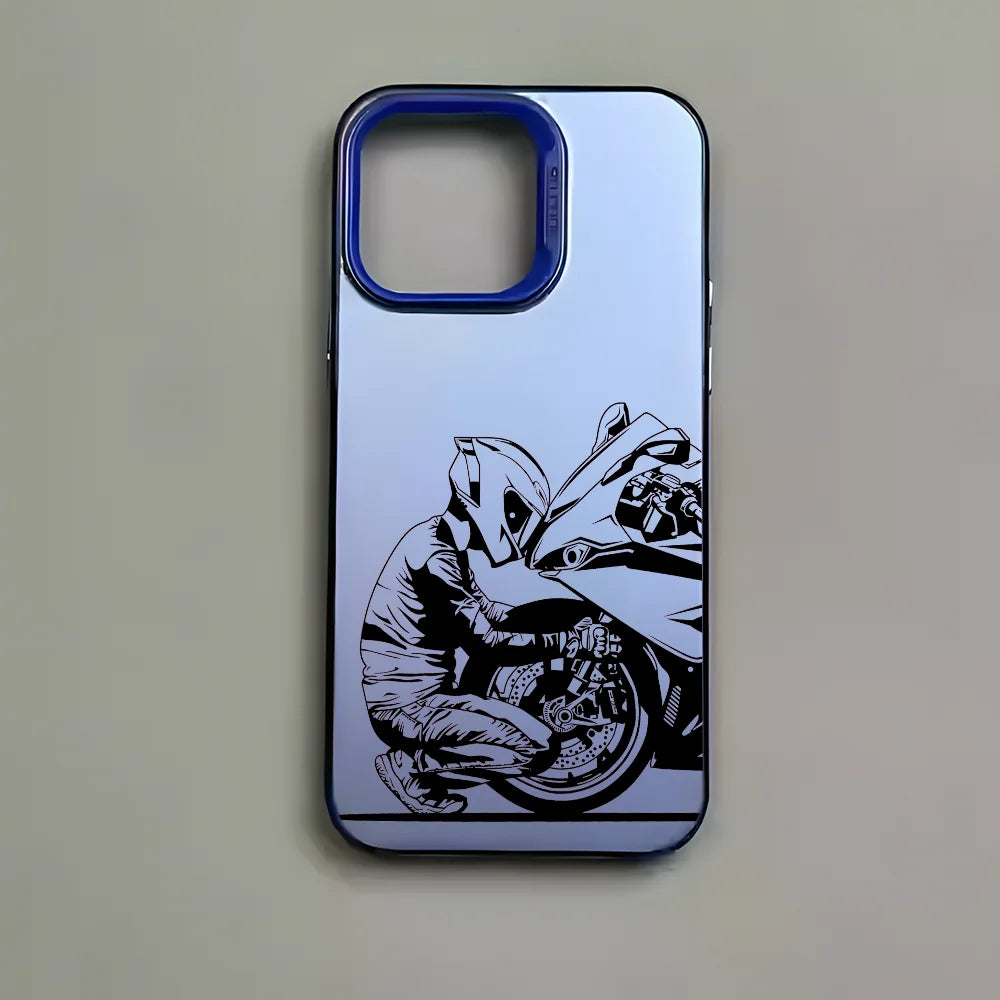 Motorcyclist Phone Case 