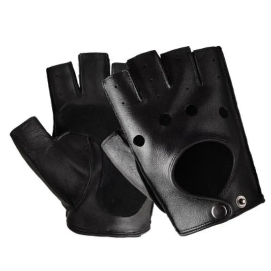 Men Classic Leather Gloves 